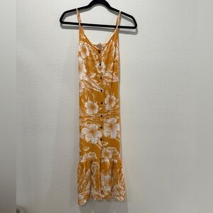 Roxy Hawaiian Floral Midi Dress